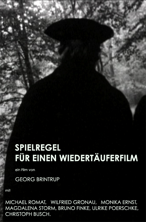 poster do filme SPIELREGEL FÜR EINEN WIEDERTÄUFERFILM